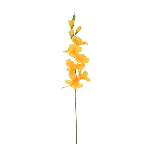 Gladiolus – vetvička 77 cm yellow K321